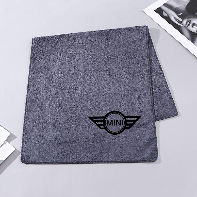 SHEJ3 Microfiber Car Wash Towel Drying Cloth Cleaning Towels for BMW Mini Works Cooper F54 F55 F56 F57 F60 R50 R52 R53 R55 R56 R57 R60