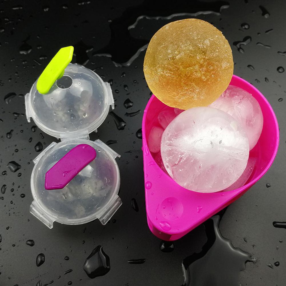 1-6PCS Ice Cube Makers Round Ice Hockey Mold Whisky Cocktail Vodka Ball Ice Mould Bar Party Kitchen Ice Box Ice Cream Maker Tool