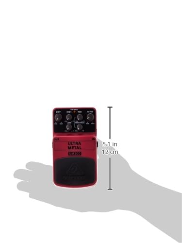 Behringer Педаль эффектов для гитары Behringer Heavy Metal Distortion UM300 ULTRA METAL