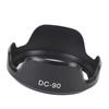 Camera Lens Hood LH DC90 Plastic Lens Sunshade Protector for SX60 HS Petal Shape Bayonet Mount
