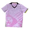 Mens Bamboo Fiber Football Jersey Cameroonian Fan Edition Pink Short Sleeve Soccer Shirt Sportswear