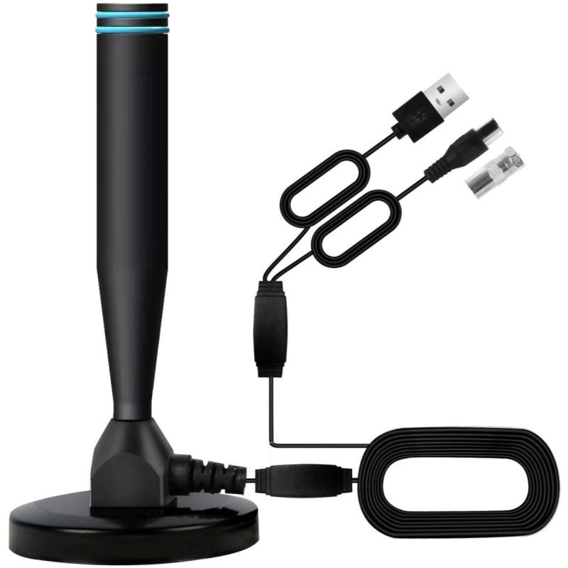 2025 Новая комнатная цифровая ТВ-антенна Антенна наземного вещания Мини HDTV-антенна Антенна DV B-t2