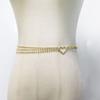 Fashion Accessories, Trendy And Sexy Hollow Love Rhinestone Waist Chain, Nightclub Sexy Body Jewelry Accessories