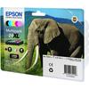 Epson Multipack 24 XL - Elephant - Black, Yellow, Cyan, Magenta, Light Magenta, Light Cyan (C13T24384011)