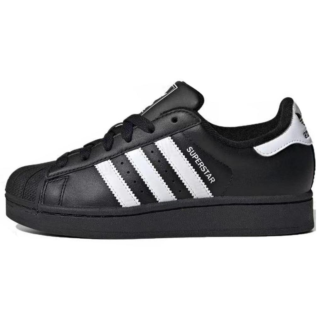 adidas Originals Superstar 2 Скейтбордические кроссовки Женские Низкие Черно-розовые JH9977(Team52-S-BOX)