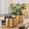 Room Ornaments Plant Vase Morden Gold Ceramic Art Vase Ceramic Vase
