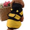 Creative Bee Pet Puppy Coat Clothing Set Wool Clothes Cat Dog Hoodie Fancy Clothing Puppy Clothes Hoodie Pet Supplies
