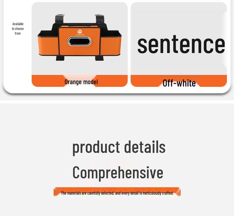 Органайзер для сиденья автомобиля и подстаканник Leapmotor для моделей C11/T03/B10/C10/C16/C01