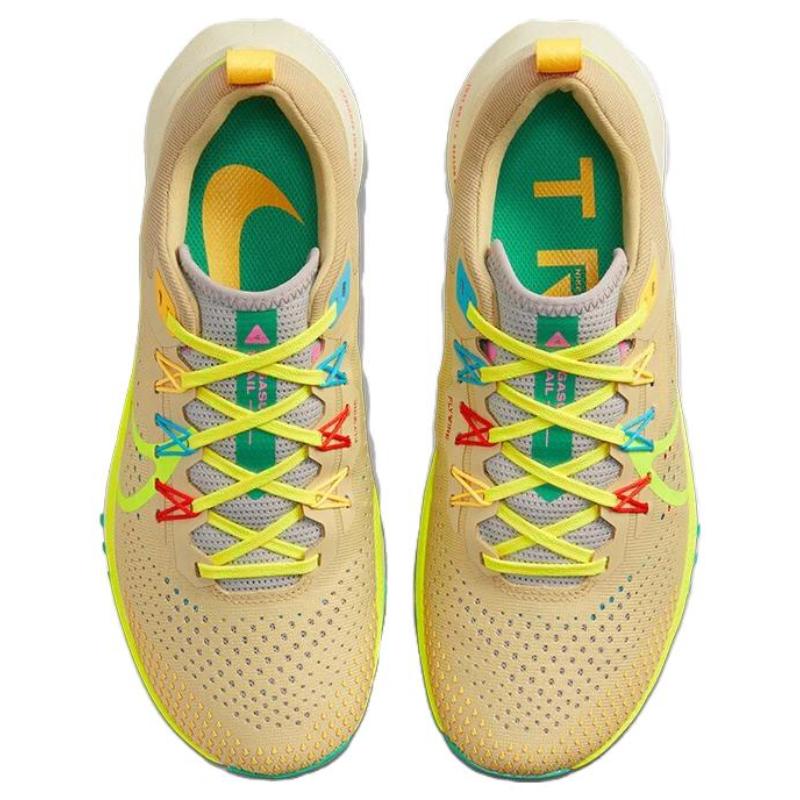 Nike Женские кроссовки React Pegasus Trail 4 Team Gold Baltic Blue Stadium Green Volt DJ6159-700