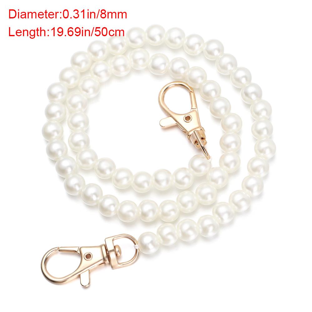 Ремень для сумки на плечо Ремни для сумок Ручки для сумок Длинная цепочка с бусинами Ремешок для кошелька своими руками Замена