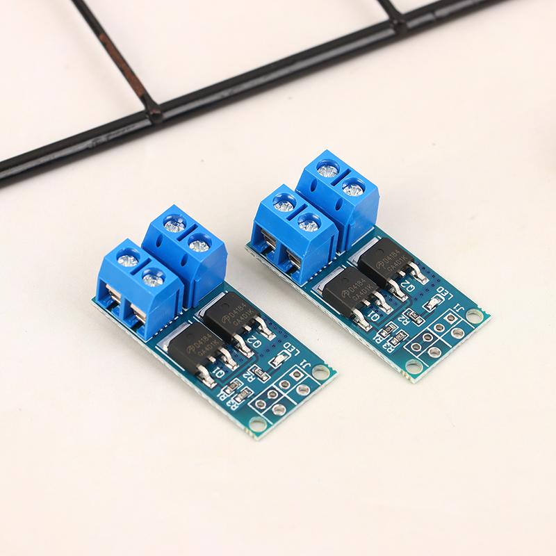 10 шт. 15А 400 Вт Мосфет Триггерный переключатель Модуль драйвера DC 5V-36V ШИМ Регулятор Панель управления Плата управления двигателем