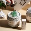 Диффузор эфирных масел Y с натуральными кристаллическими камнями, Высококлассный для спальни, Без пламени, Аромат для помещений, Пассивный стакан с целебными кристаллами