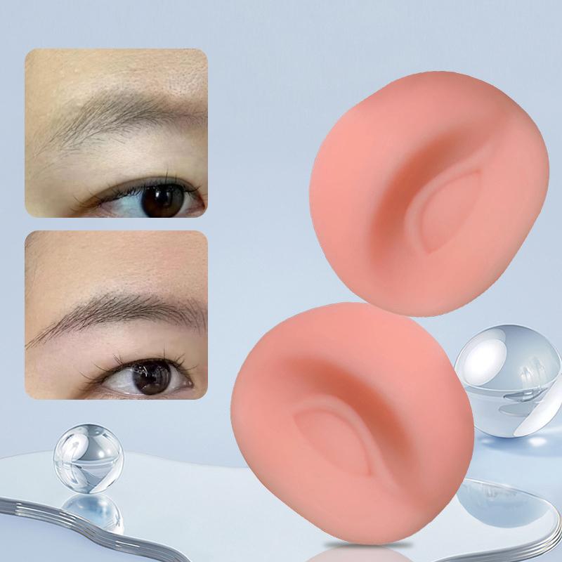 Твердый силиконовый микроблейдинг 5D тату бровей практика кожи новичка бионический брови ресницы макияж глаз косметический инструмент