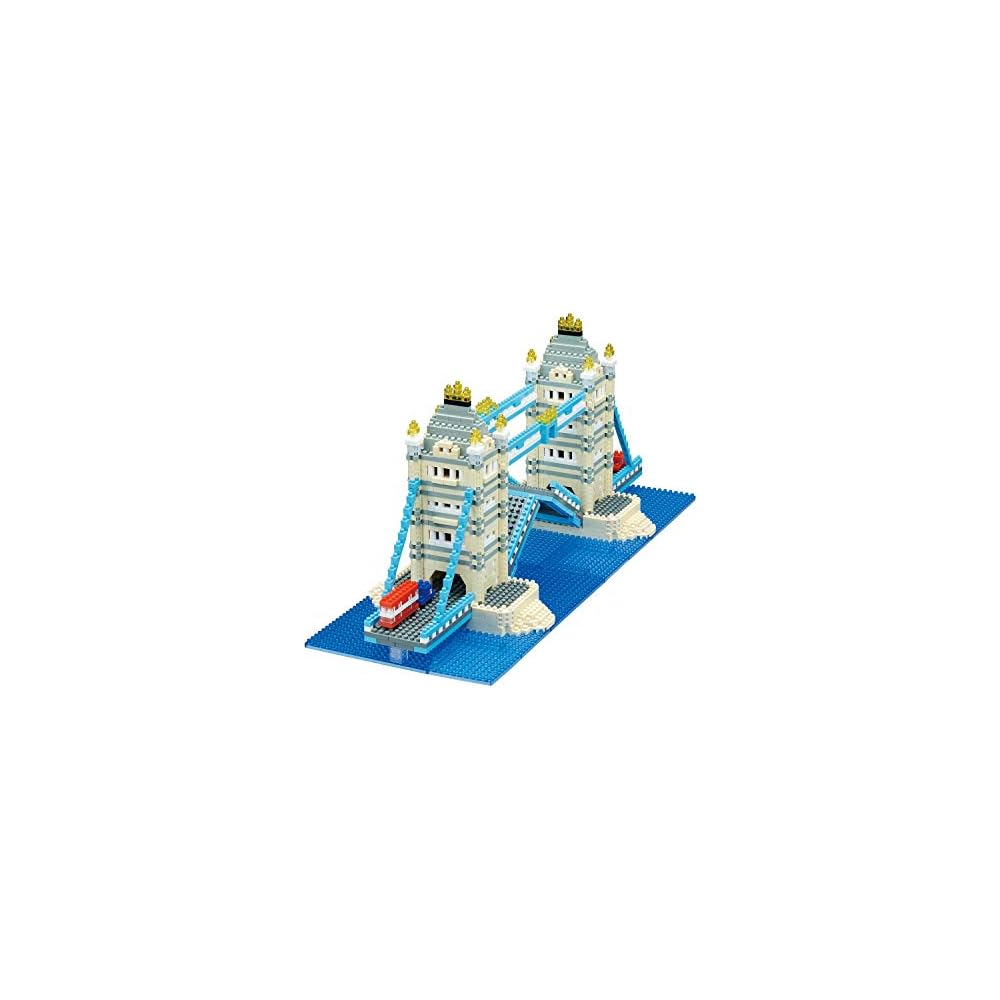 Строительный набор Nanoblock Тауэрский мост Deluxe Edition NB-045 с детализированным дизайном и миниатюрной архитектурой
