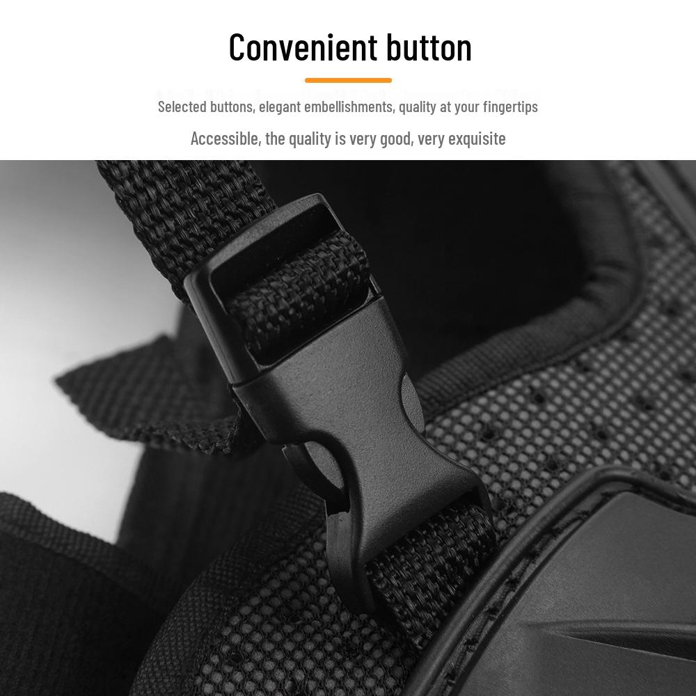 Детский комплект защитной экипировки для мотоцикла и занятий спортом на открытом воздухе (5 шт)