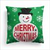 Новая Рождественская наволочка Зеленая Праздничная Домашняя Декоративная Наволочка для Подушки Подушка