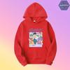 Kpop Охотники на демонов Фанмерч Мира Руми Зои Хантрикс Худи Харадзюку Пуловер Топы Мужская Женская Толстовка Подарок для фанатов