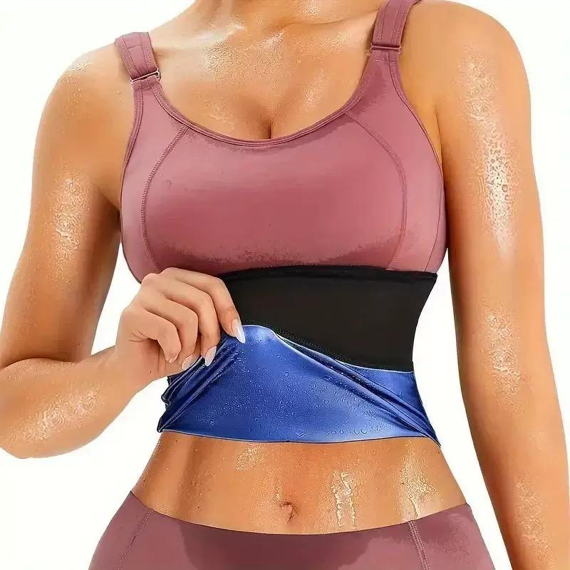 Sweat Shaper Waist Trimmer Gym Fitness Sets Waist Trainer Sauna Belt Neoprene-free Waist Cincher Sauna Slimming Belt