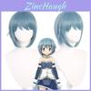 Потрясающий синий парик Саяки Мики для косплея Puella Magi Madoka Magic