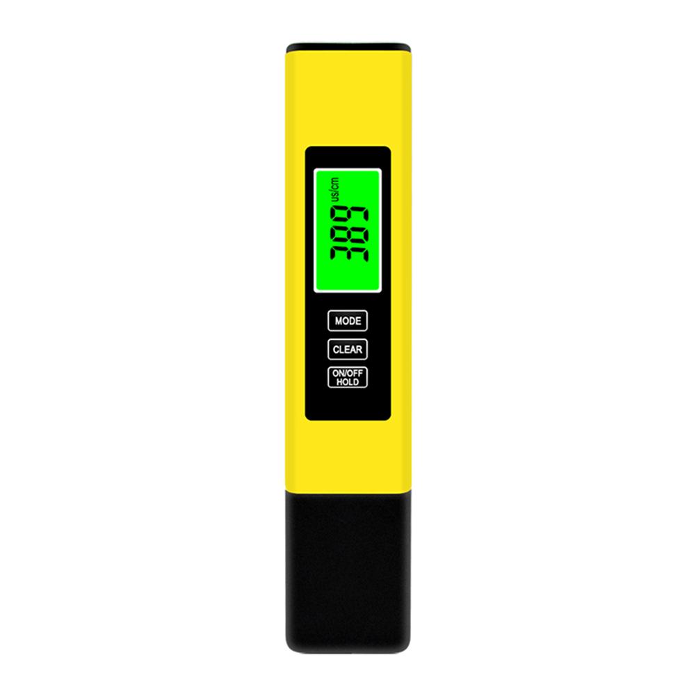 4 In 1 Digital Water Tester Water Test Meter 0-9990 PPM Accurate Backlit LCD Display for RO-RODI System Drinking Water Aquariums