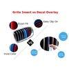 ///M-Colored Grille ert Trims For -up BMW G30/G31 5 Series w/8-Beam Grill