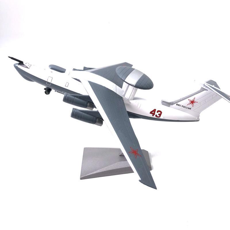 Масштаб 1/200 Советский самолет ДРЛО А-50У Модель Литой Металл Военный Самолет Готовый Декоративный Орнамент Коллекция Подарок