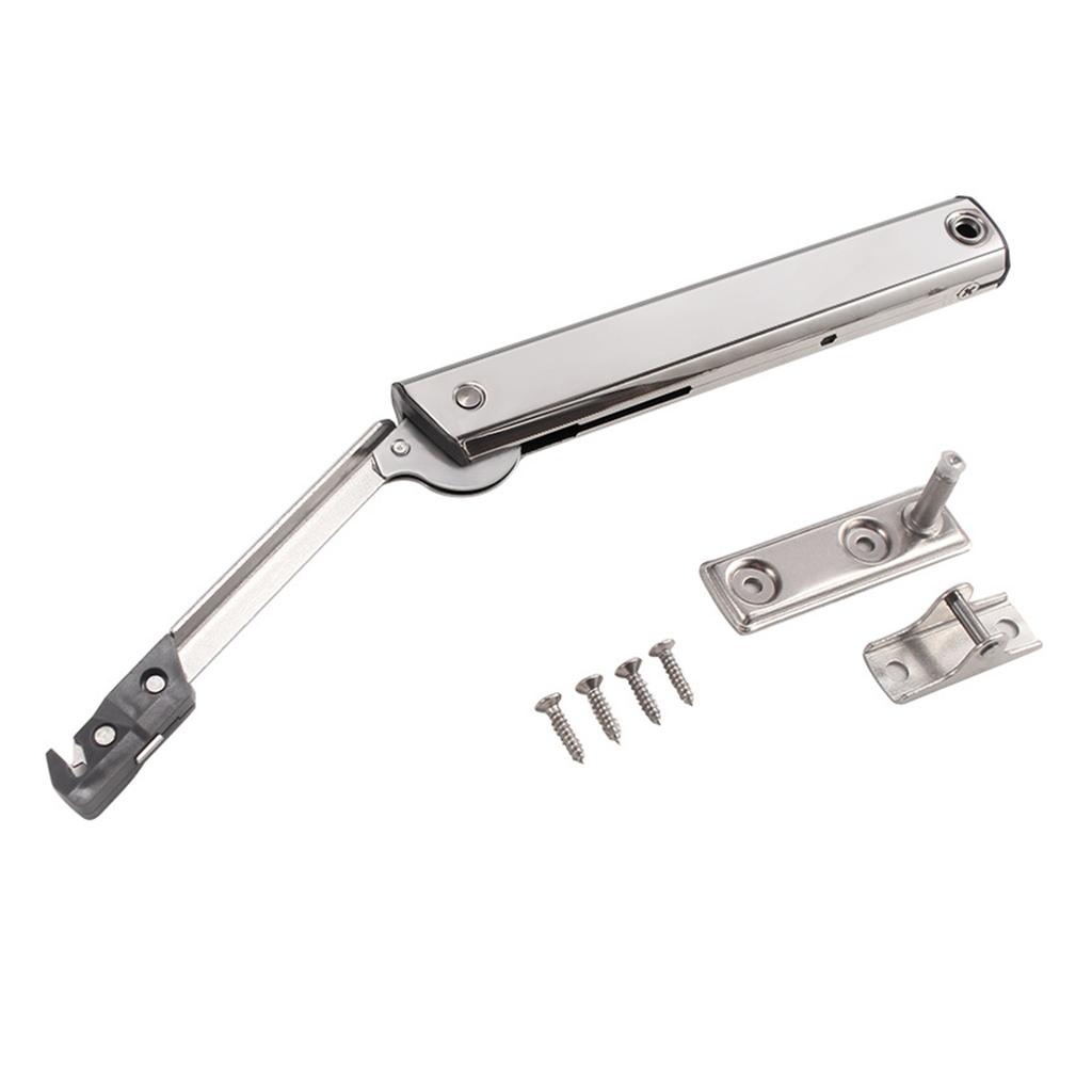 Flap Lid Stay Lift Support System for Kitchen Wardrobe Cupboard Cabinet Door Open Upward & Downward Self Closing Hinge