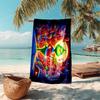 Grinch beach towel Outdoor camping Beach towel for vacation swim Outdoor pool Absorbent bath towel