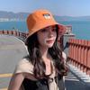 Reversible Bucket Hat for Women Girls Wide Brim Foldable Flat Top Panama Sun Hat Beach Fisherman Cap
