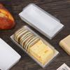 50 штук Коробка для торта с крышкой Рулет Пластиковый держатель Индивидуальная закуска Charcuterie