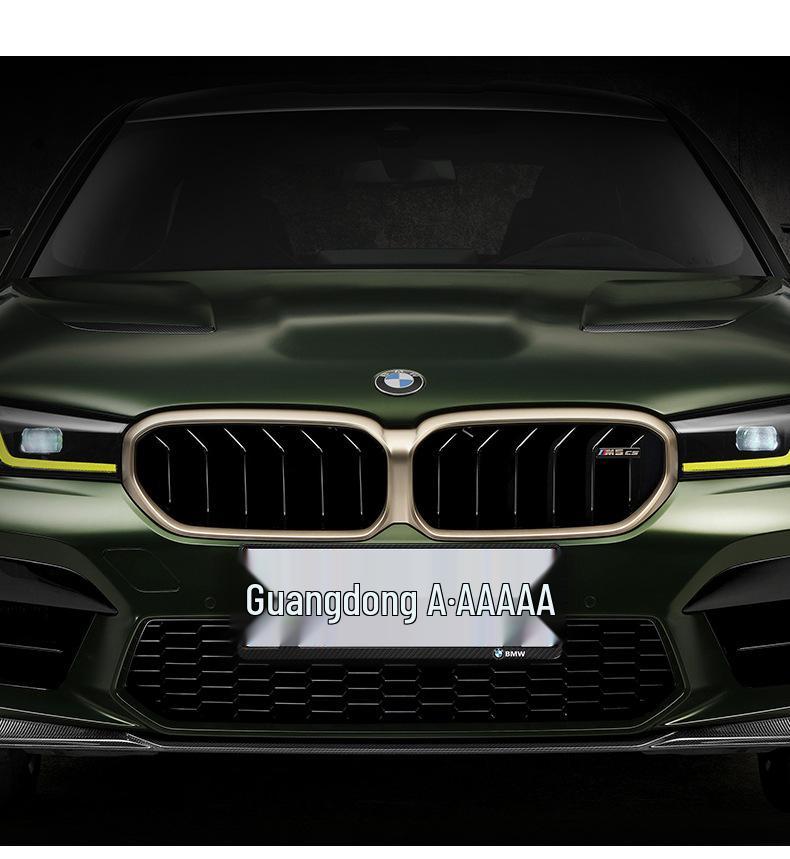 Защитная рамка для номерного знака BMW для 3, 5 Серии и X1-X5 - Утолщенный держатель из алюминиевого сплава.