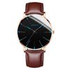 Stylish Men's Quartz Watch with Mesh Band Fashionable  Business Dress Watch