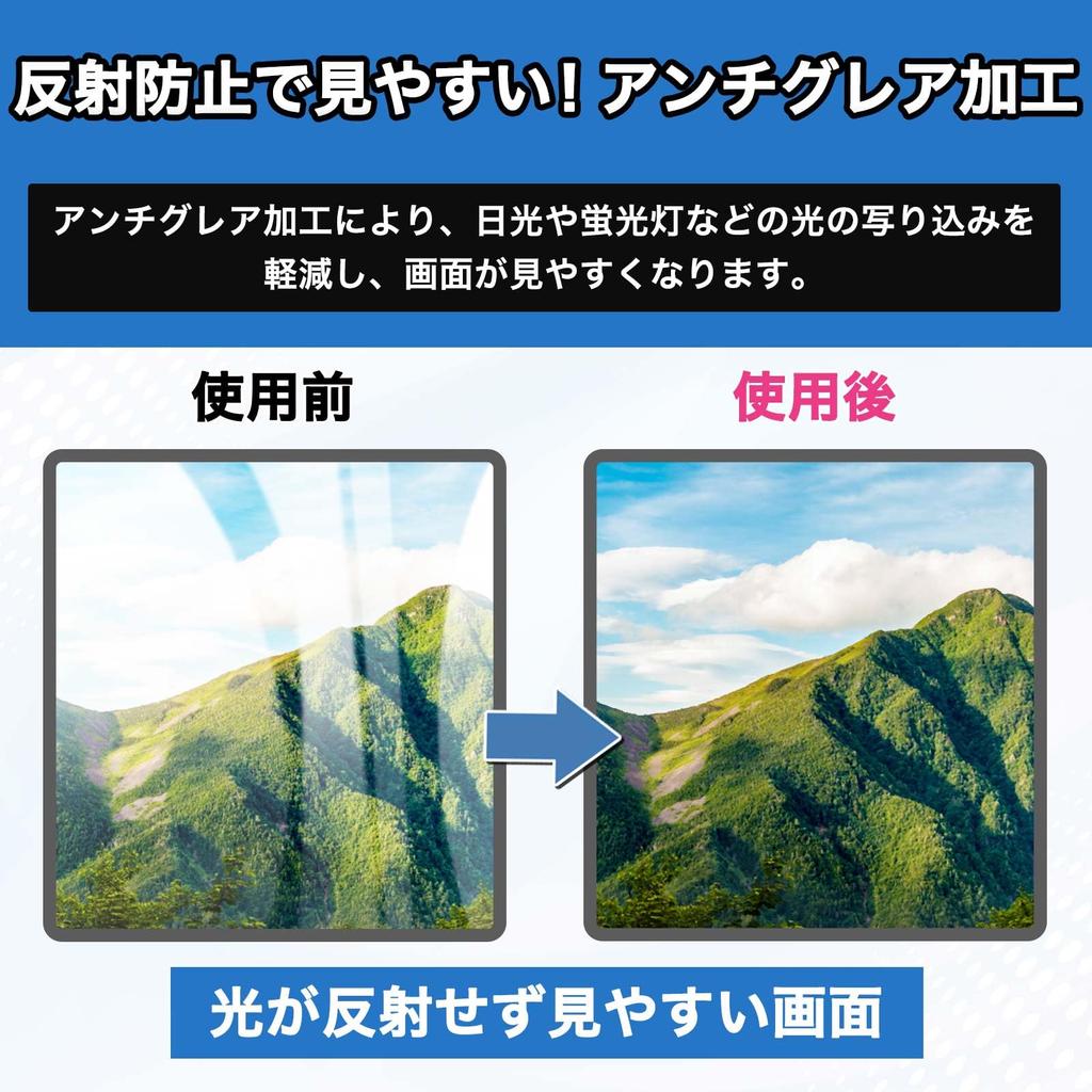 Leipsden BANDAI Tamagotchi Compatible Blue Shield Protective Film Blue Light Cut Reflection Reduction Made In Japan M!x Eye-friendly