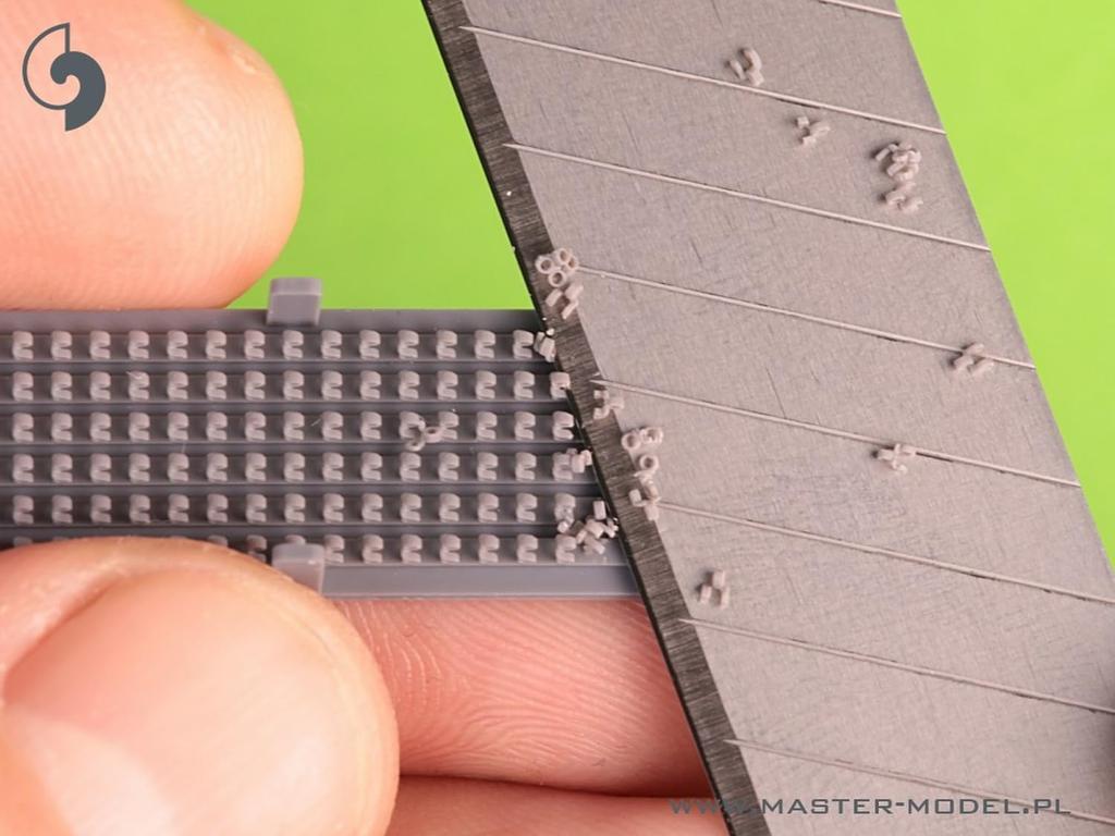 Master Модель WW2 Американский пулемет Browning M2HB Калибр Патронная лента Звенья и пустые гильзы 150 штук Пластиковая модель 1/35 .50 (12.7mm) Набор,