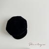 Windproof Octagonal Beret Hat Solid Color Autumn Winter Cap Retro Newsboy Cap  Boy Girl
