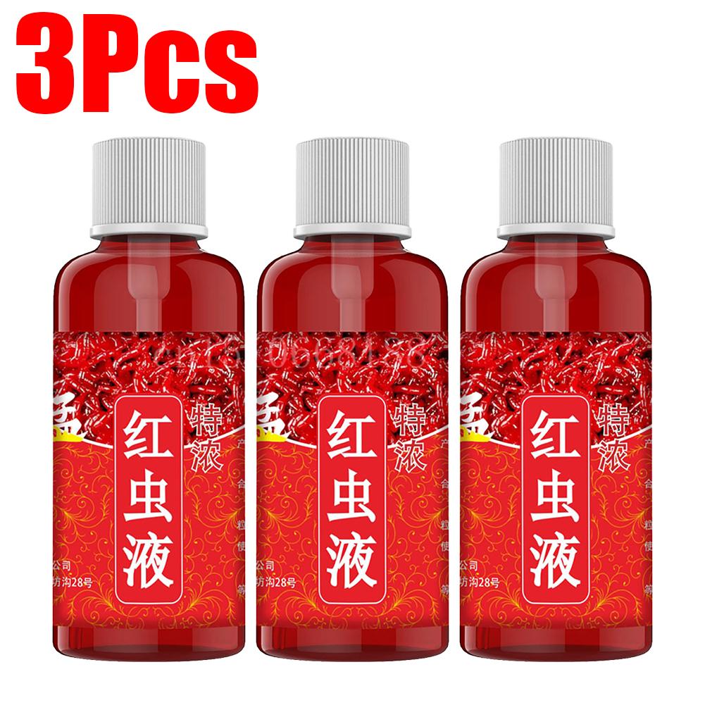 60 мл жидкая приманка для рыбы концентрированная добавка для приманки для рыбы красный червь жидкий аромат крови червя аттрактант для рыбы рыболовные принадлежности