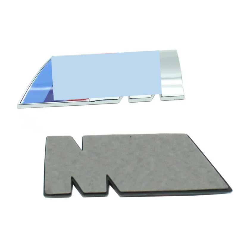1pc M Logo Set Emblems Stickers Badges Wing Side Fender Car Styling Logo For M3 M5 320 325 E36 E46 E90 E92 F10 F30 Two Size