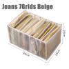 New Jeans Organization Storage Box Closet Organizer Clothing Organization System Drawer Organizers Cabinet Pants Storage Organiz
