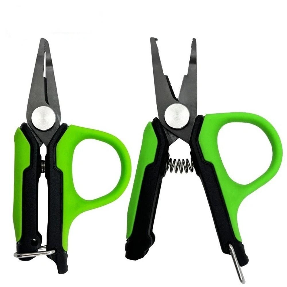 Titanium Coating Lure Pliers Mini Size Retractable Pliers Mini Multi-Function Pliers Fishing