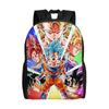 Рюкзак Dragon Ball для мужчин и женщин, крутой студенческий, для работы, с отделением для ноутбука, холщовые сумки, для улицы
