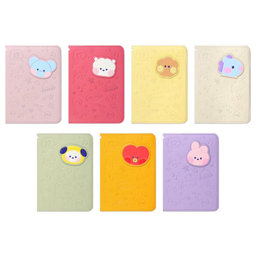 BT21 Minini Leather Patch Passport Cover (7 Options)