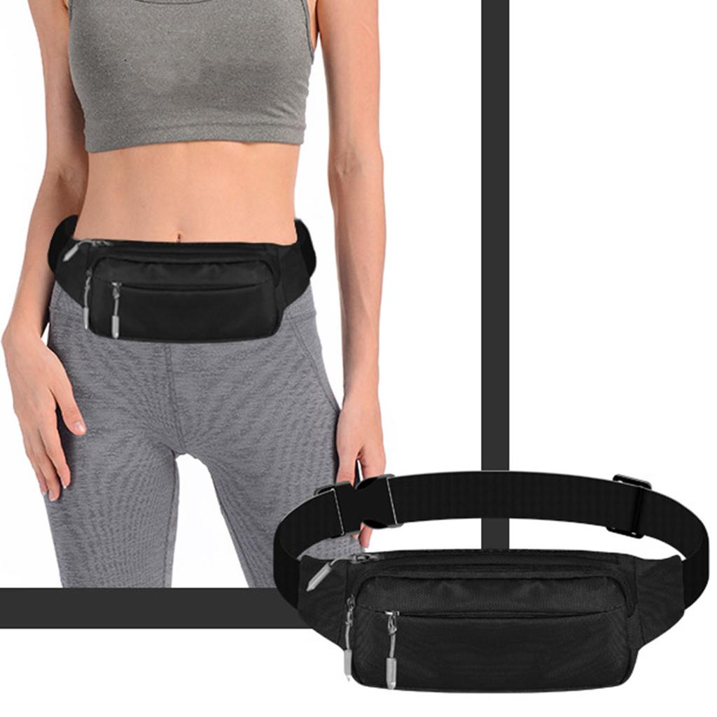 Large Capacity Waist Bags with Adjustable Strap Unisex Shoulder Bags Phone Pouch for Outdoor Travel Hiking Women and Men