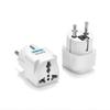 1pcs Universal EU Plug Adapter International AU UK US To EU Euro KR Travel Adapter Electrical Plug Converter Power Socket