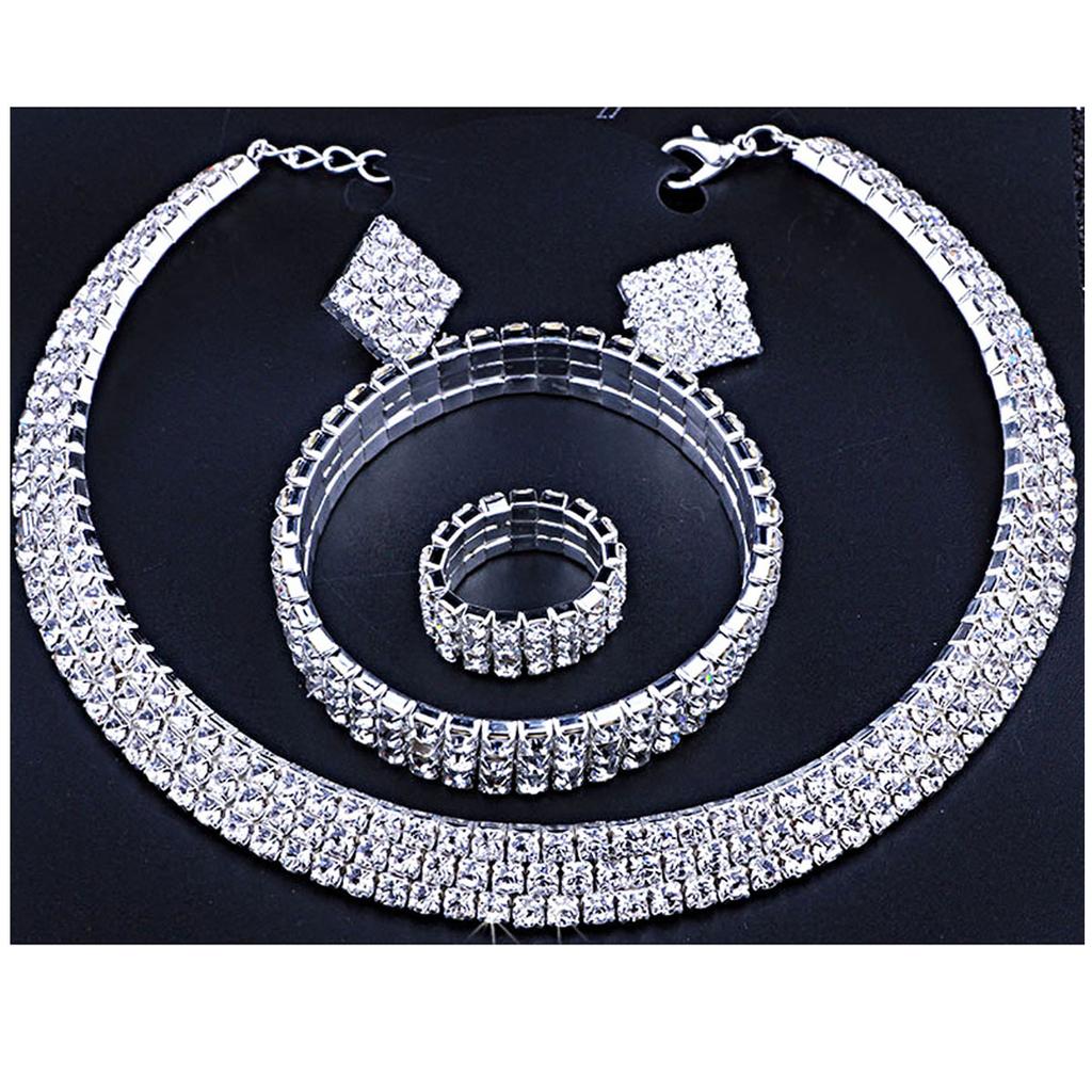 Les Trésors De Lily [R7287] - Designer Set 'Sissi' Silver White (diamonds) - 4 Rooms