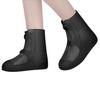 Children's and Men's Waterproof Non-slip Rain Boot Covers - Reusable, Wear-resistant Silicone for Cycling and Outdoor Use.