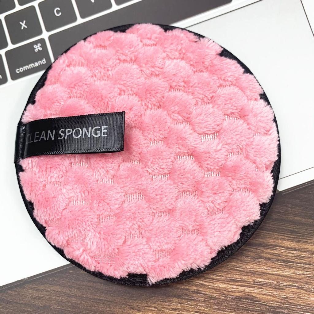 Подушечки для снятия макияжа с лица, многоразовые моющиеся подушечки для полотенец из микрофибры для ухода за кожей, мягкие плюшевые подушечки для макияжа