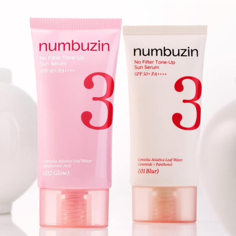NUMBUZIN №3 Тонирующий солнцезащитный сыворотка-серум без фильтров SPF 50+ PA++++ 50 мл
