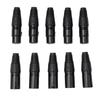 5Pair XLR DMX 3 Pin Male & Female MIC Snake Plug Audio Microphone Cable Connector