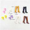 Pointed High Heels for Dolls 5 Pairs Toy Boots Princess Dress Up and Playhouse Fun