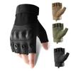 1 Pair Outdoor Tactical Gloves Motorcycle Gloves Half Finger Men Women Combat Shooting Hunting Fitness Gloves